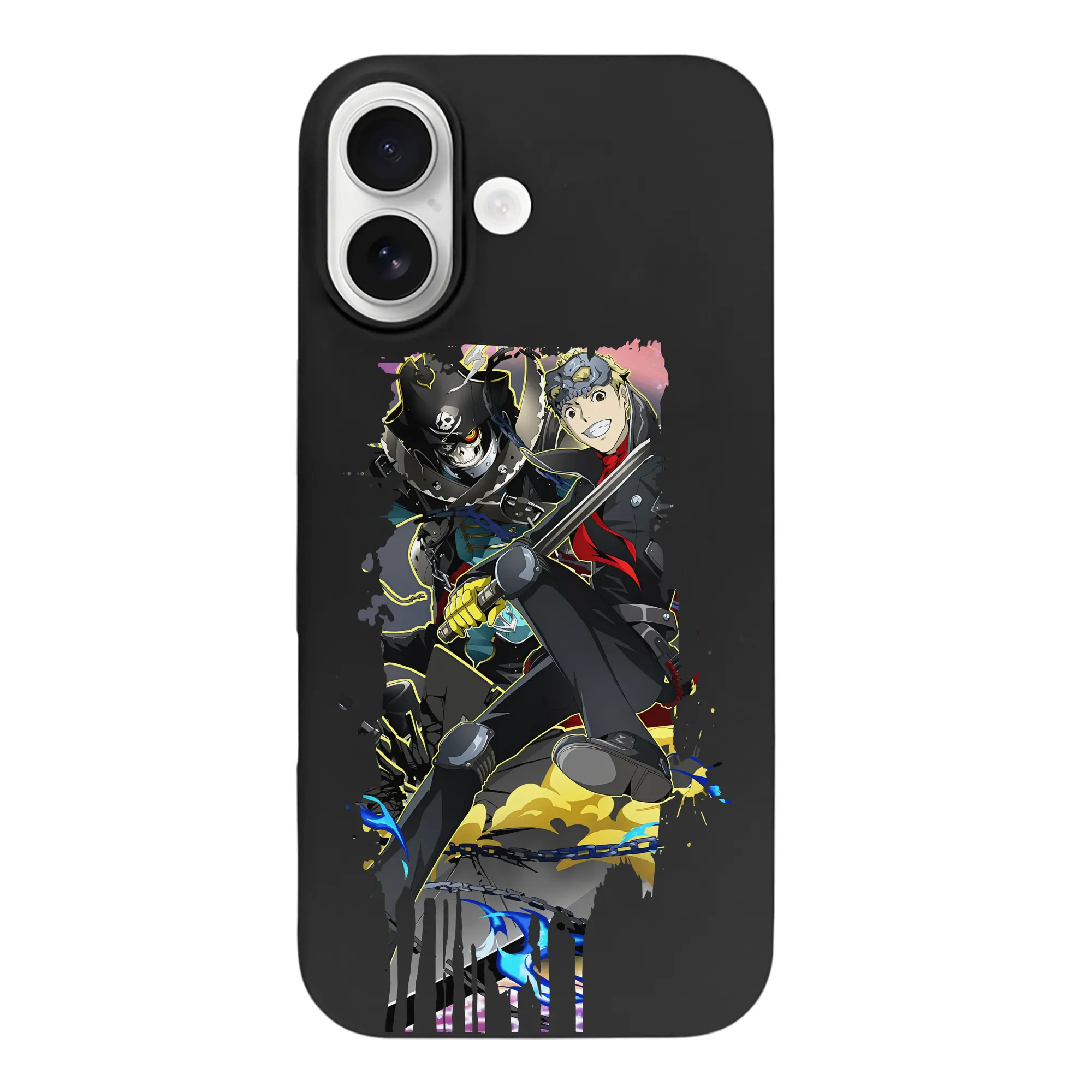 ペルソナ グッズ,坂本竜司 - iPhone 17 シリーズ シリコンケース 薄型 耐衝撃 指紋防止 ソフトタッチカバー 精密フィット 傷防止 保護ケース iPhone 17/17 Air/17 Pro/17 Pro Max 対応